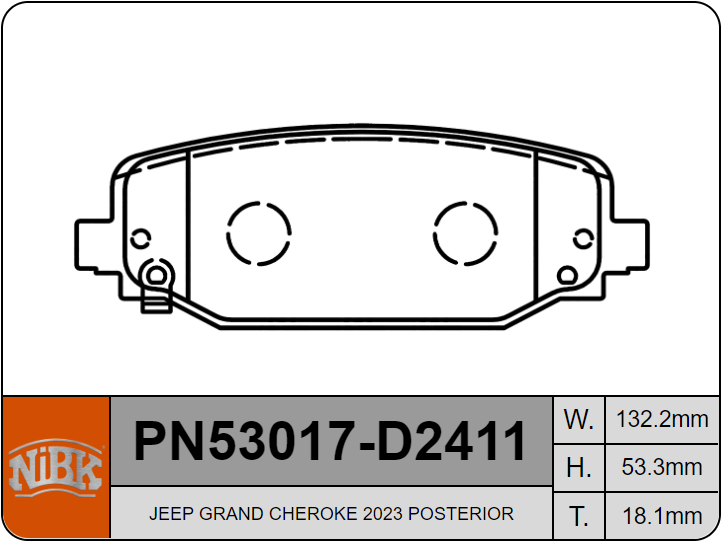 Producto NiBK PN53017
