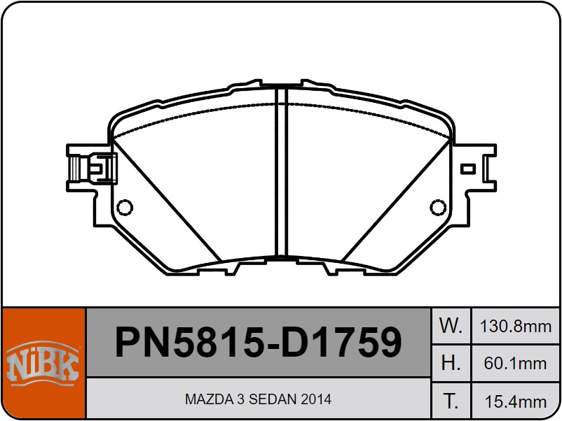 Producto NiBK PN5815