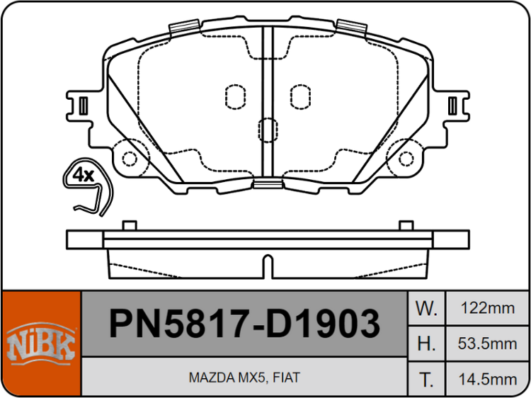 Producto NiBK PN5817