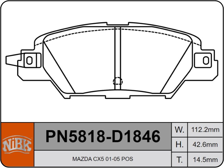 Producto NiBK PN5818