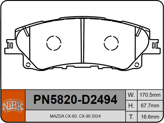 Producto NiBK PN5820