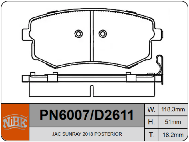 Producto NiBK PN6007