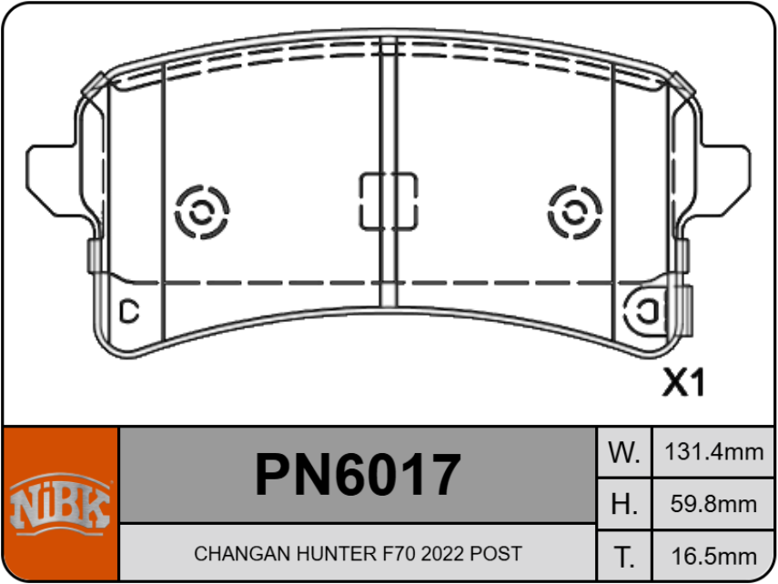 Producto NiBK PN6017