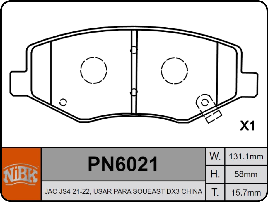 Producto NiBK PN6021