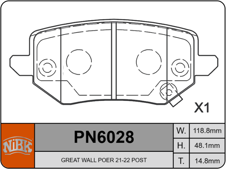 Producto NiBK PN6028
