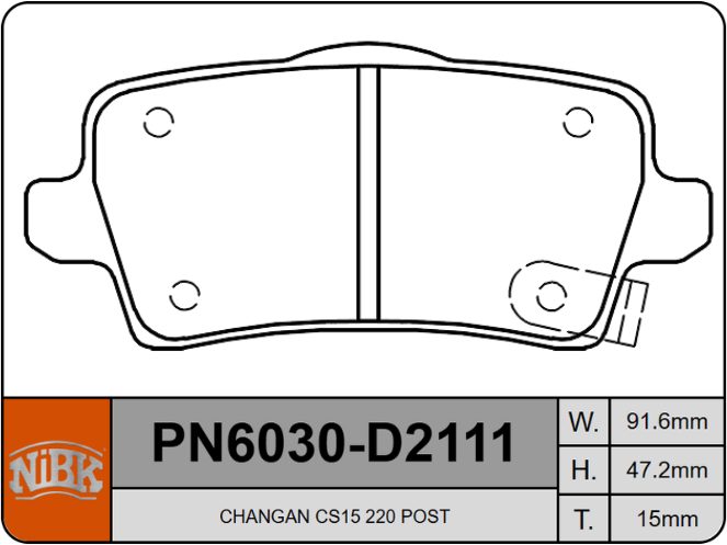 Producto NiBK PN6030