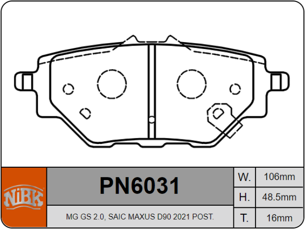 Producto NiBK PN6031