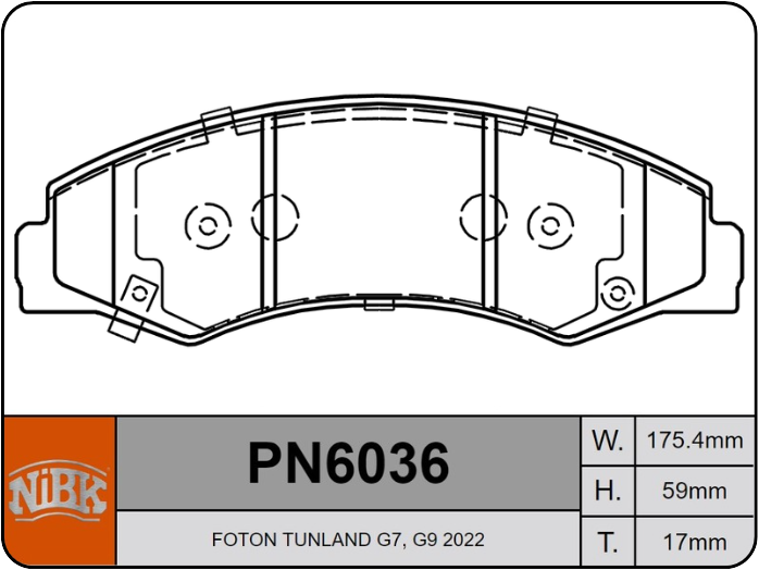 Producto NiBK PN6036
