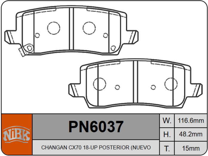 Producto NiBK PN6037