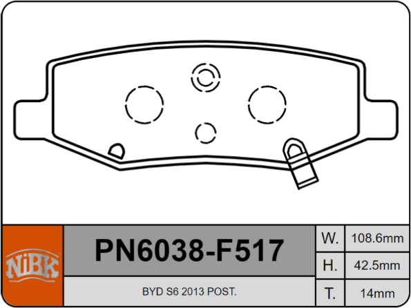 Producto NiBK PN6038