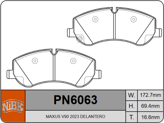 Producto NiBK PN6063