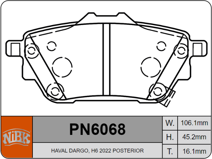 Producto NiBK PN6068