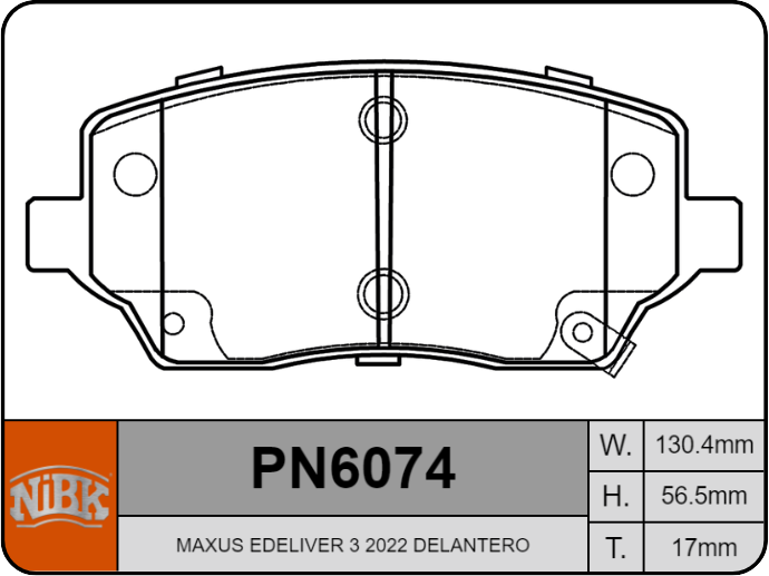 Producto NiBK PN6074