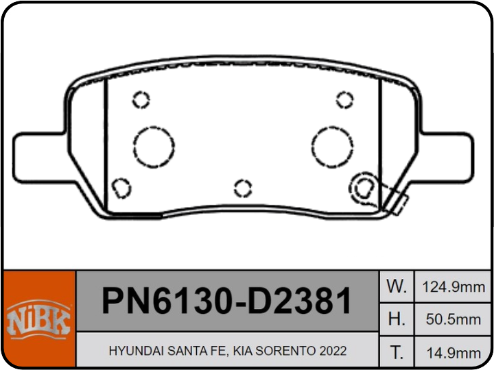 Producto NiBK PN6130