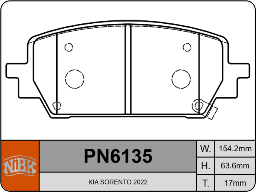 Producto NiBK PN6135