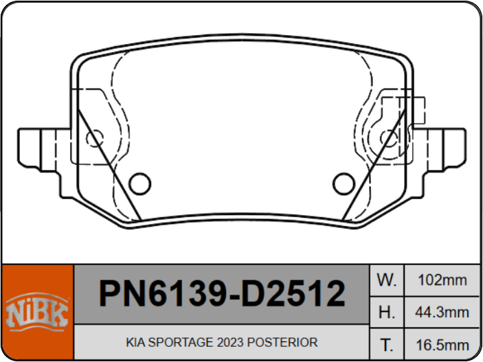 Producto NiBK PN6139