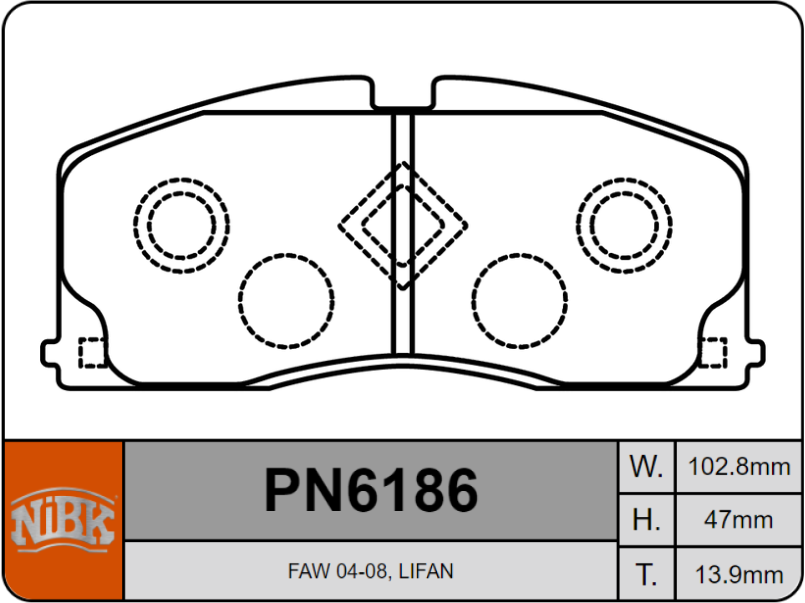 Producto NiBK PN6186