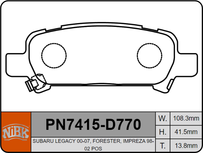 Producto NiBK PN7415