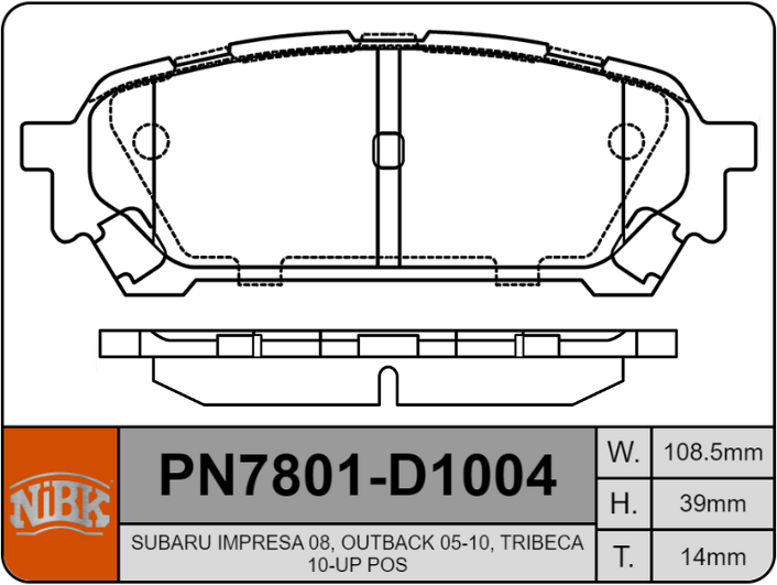 Producto NiBK PN7801