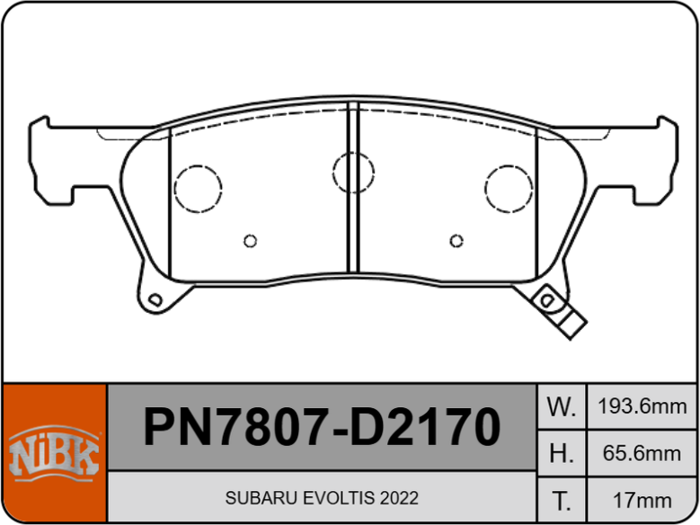 Producto NiBK PN7807