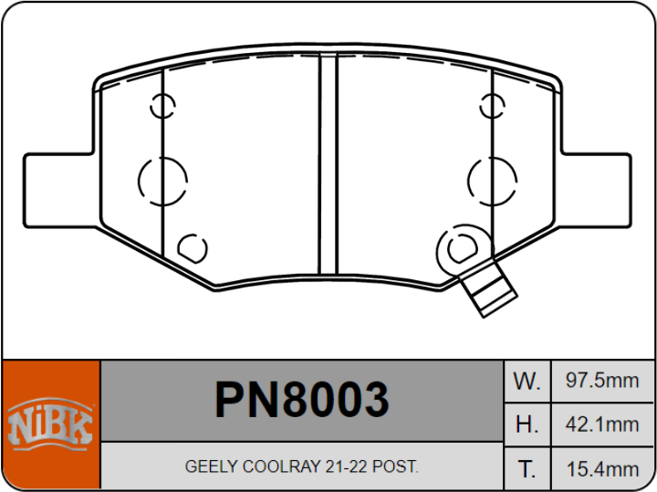 Producto NiBK PN8003