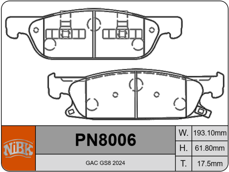 Producto NiBK PN8006