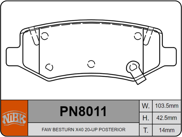 Producto NiBK PN8011