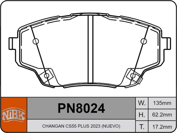 Producto NiBK PN8024