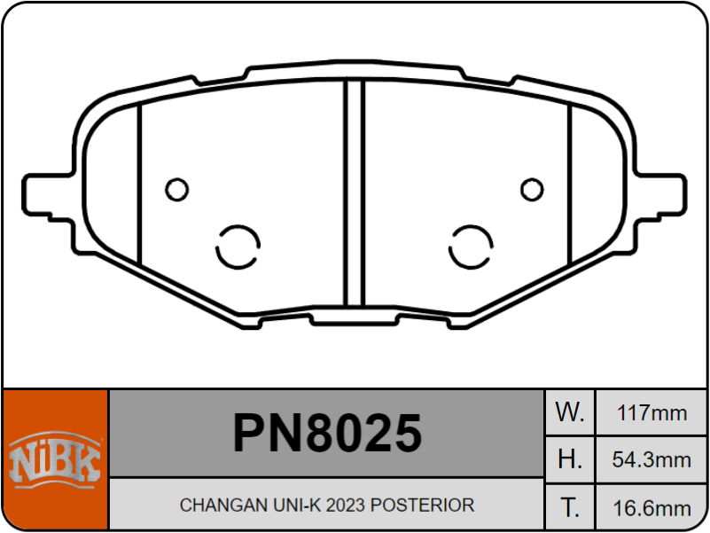 Producto NiBK PN8025