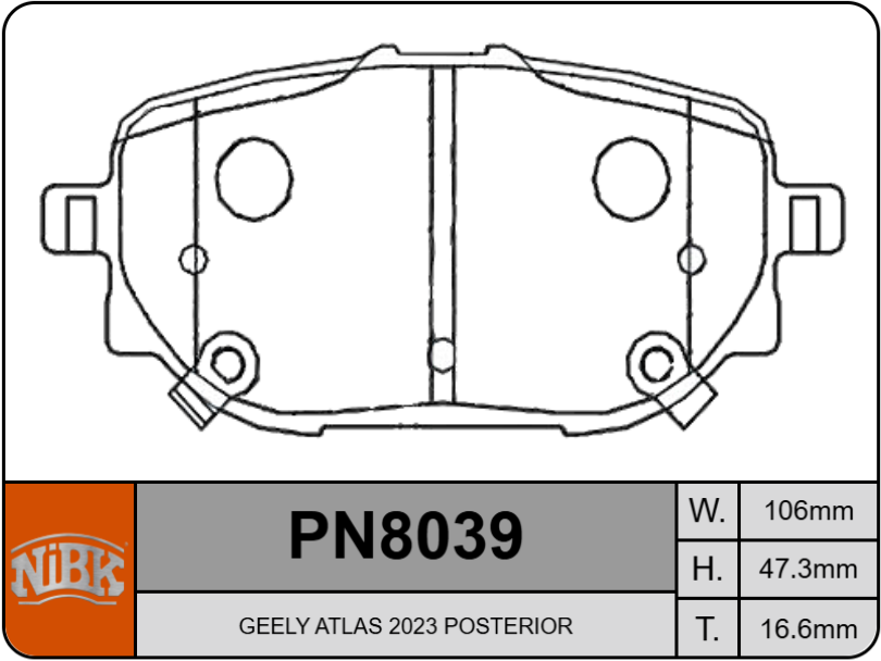 Producto NiBK PN8039