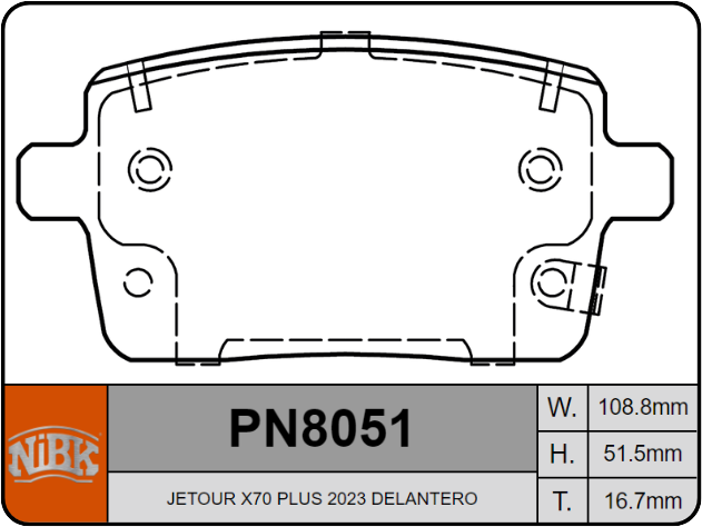 Producto NiBK PN8051
