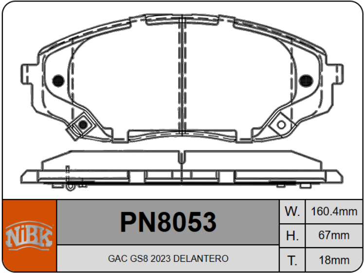Producto NiBK PN8053