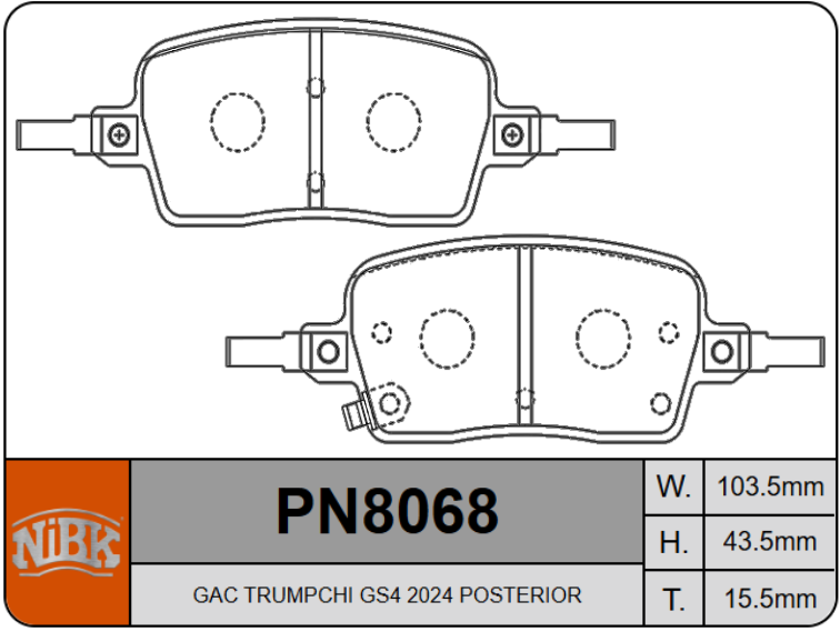 Producto NiBK PN8068