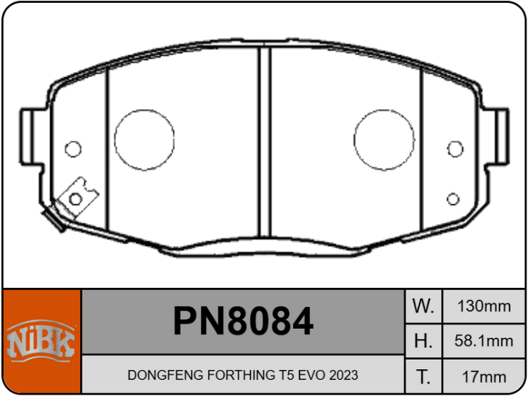 Producto NiBK PN8084