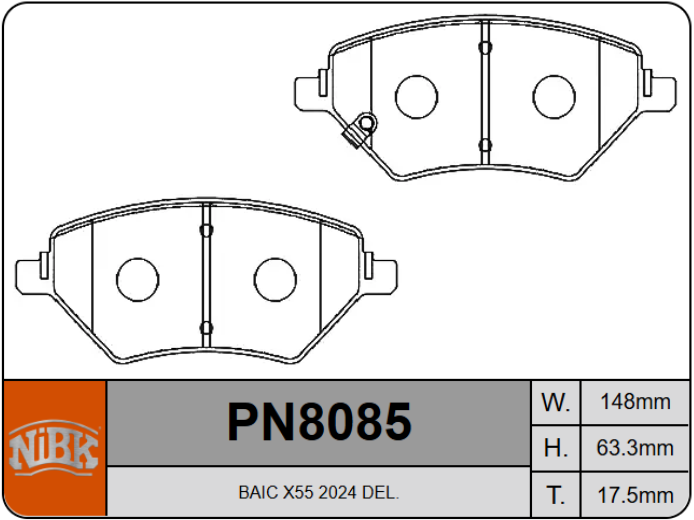 Producto NiBK PN8085