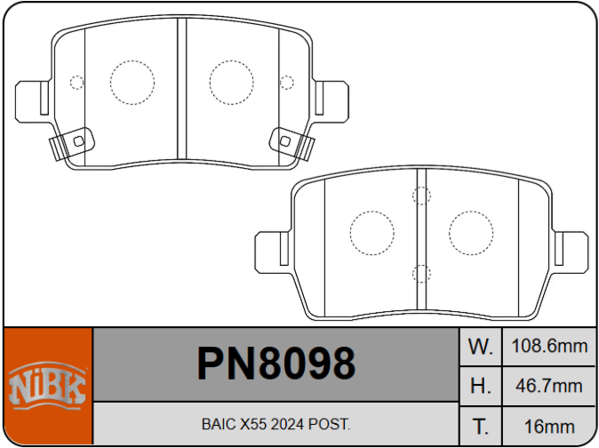 Producto NiBK PN8098
