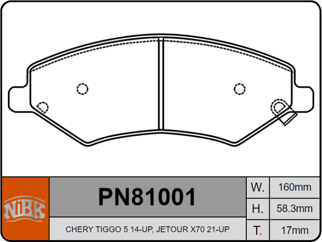 Producto NiBK PN81001