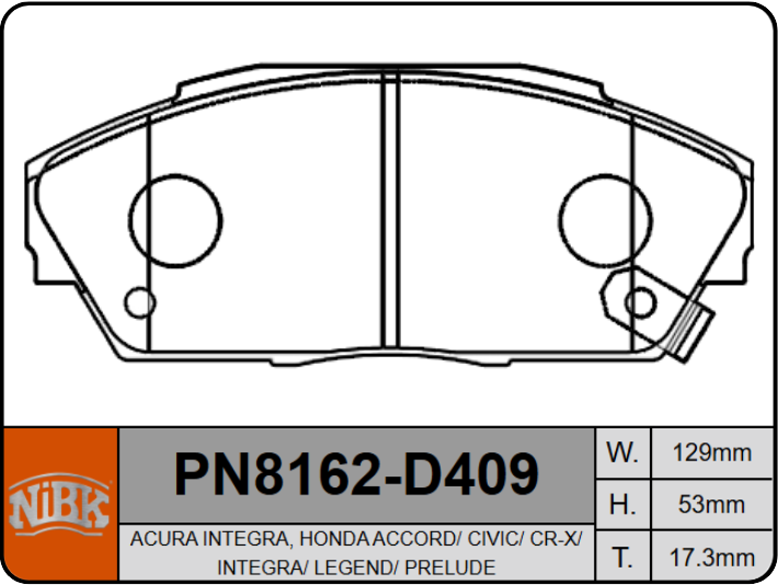 Producto NiBK PN8162