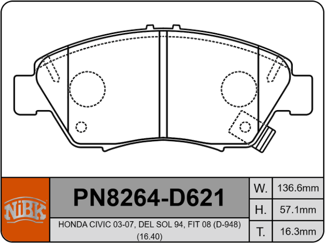 Producto NiBK PN8264