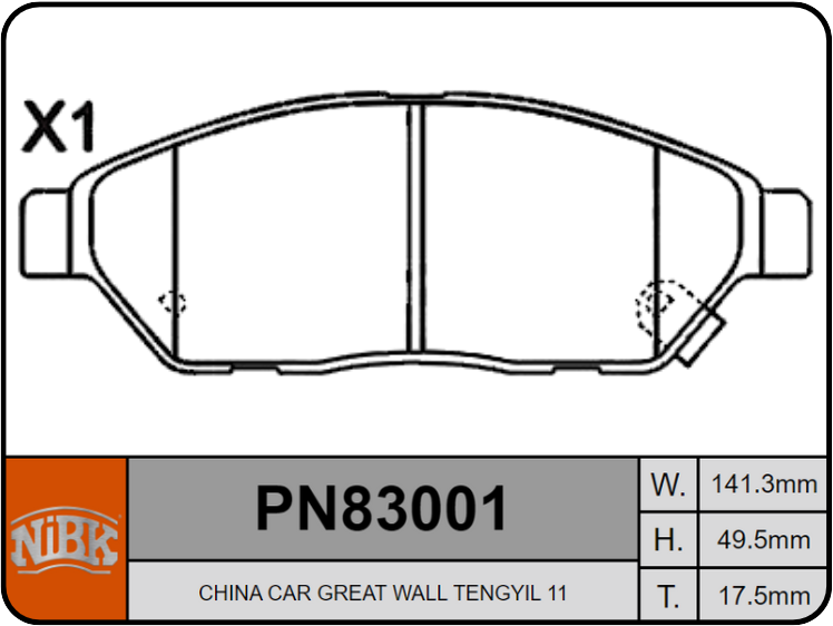 Producto NiBK PN83001