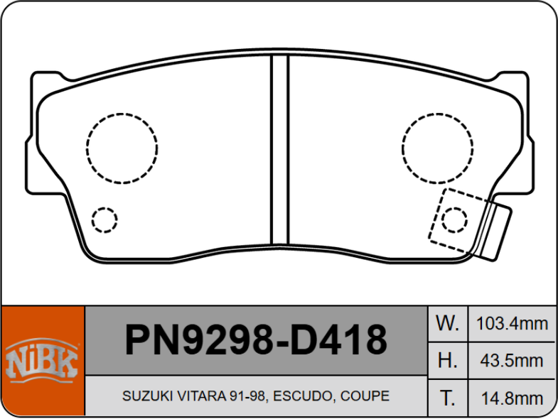 Producto NiBK PN9298