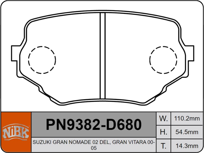 Producto NiBK PN9382