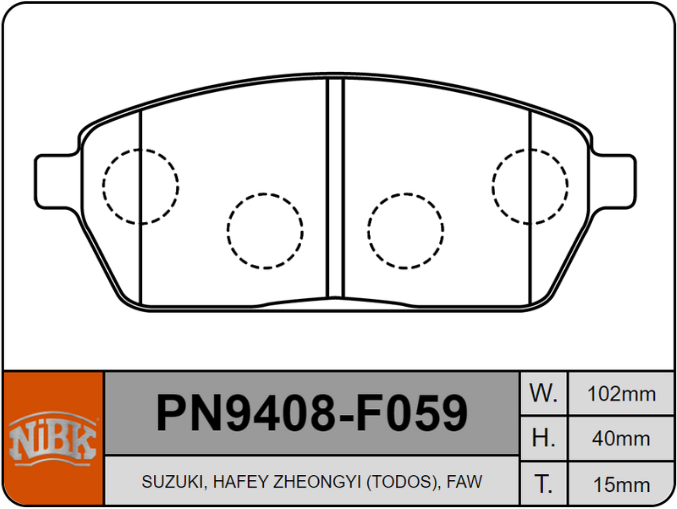 Producto NiBK PN9408