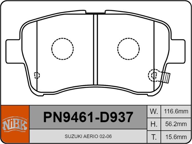 Producto NiBK PN9461