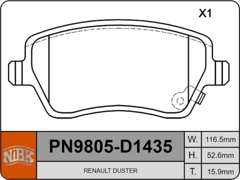 Producto NiBK PN9805