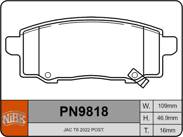Producto NiBK PN9818