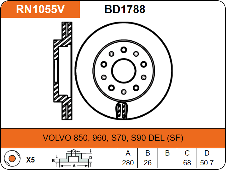 Producto NiBK RN1055V