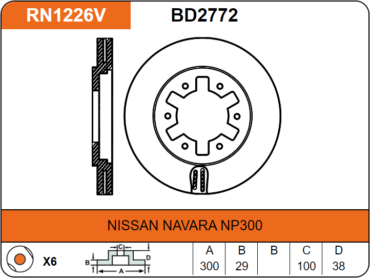 Producto NiBK RN1226V