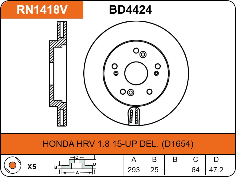 Producto NiBK RN1418V