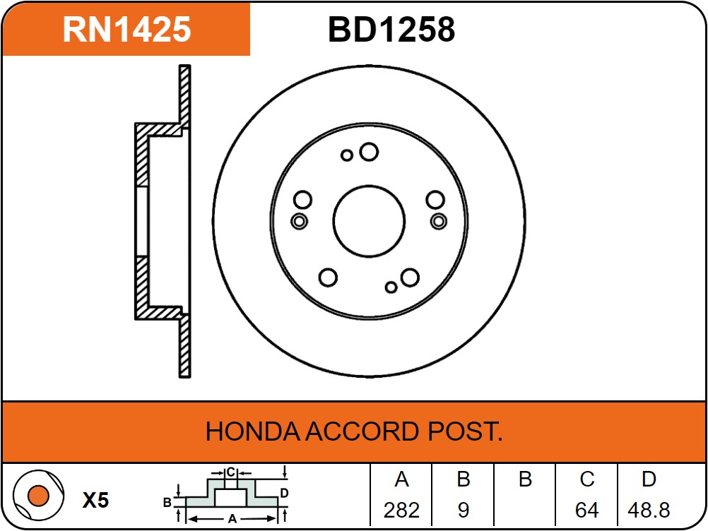 Producto NiBK RN1425